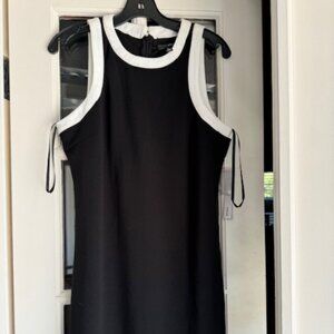 Aqua Black/White Dress - New with Tags - Size L